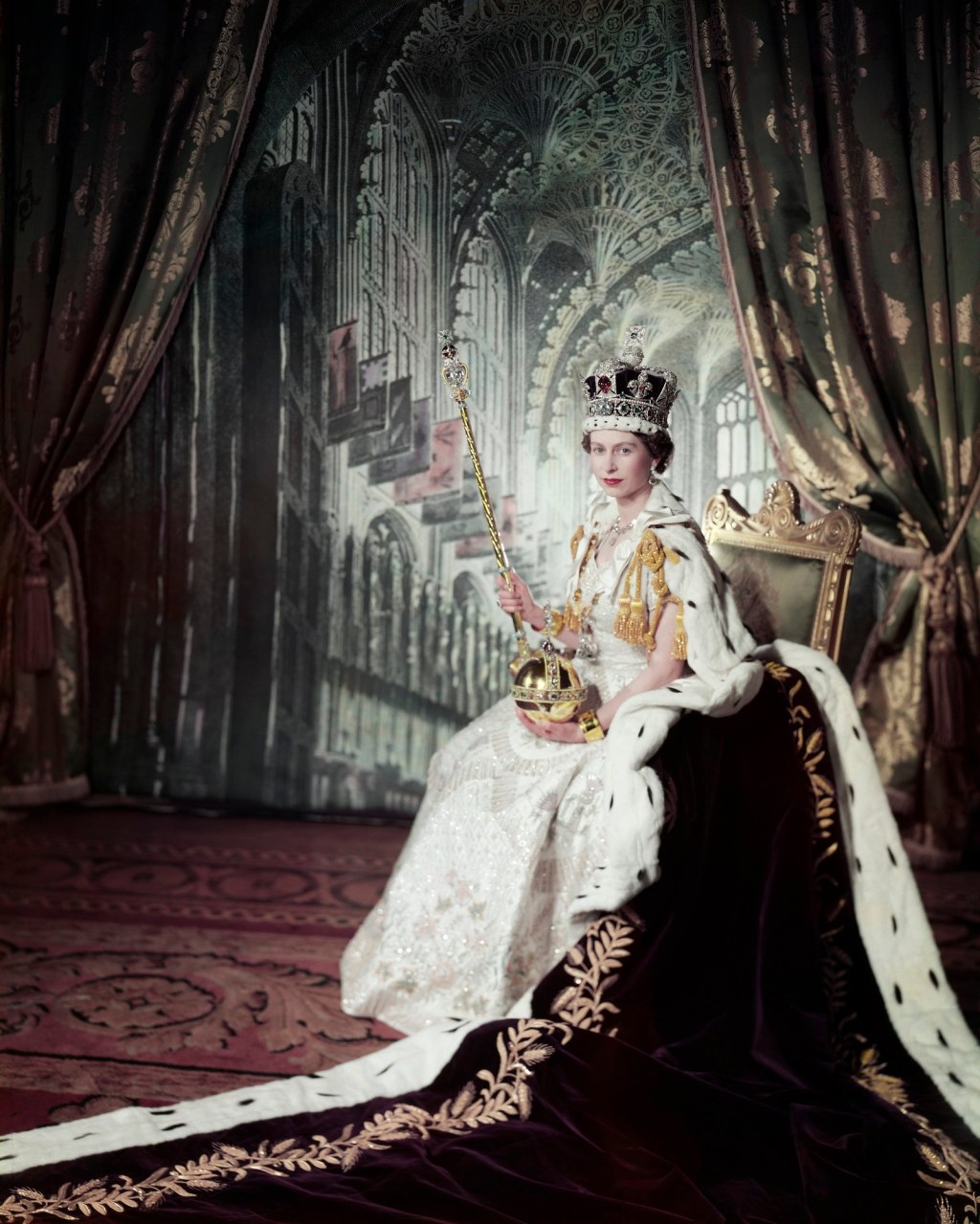 Picture of: Cecil Beaton (-) – Queen Elizabeth II (b