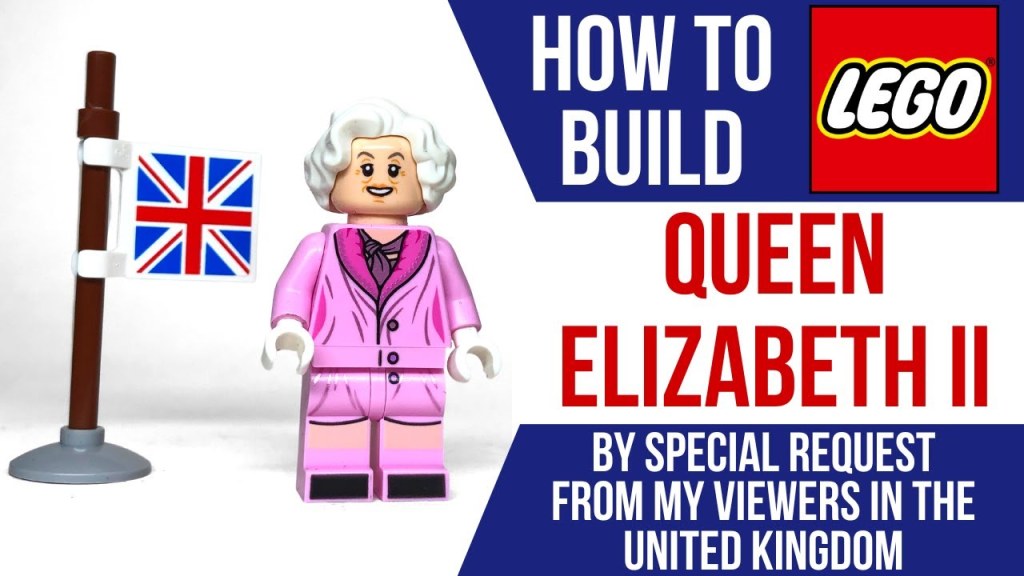 Picture of: LEGO Queen Elizabeth II Custom Minifigure Tribute