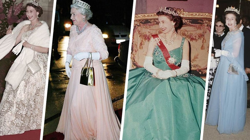 Picture of: Royal ballgowns: The Queen’s most beautiful dresses over the years